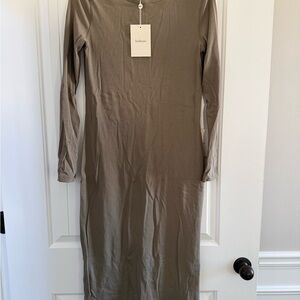 Bohme Long Sleeve Dress - Taupe